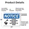 Signmission Safety Culture Sign, 24 in Width, Plastic, Rectangle OS-2PACK-NS-P-1824-L-16372 - alternate 5